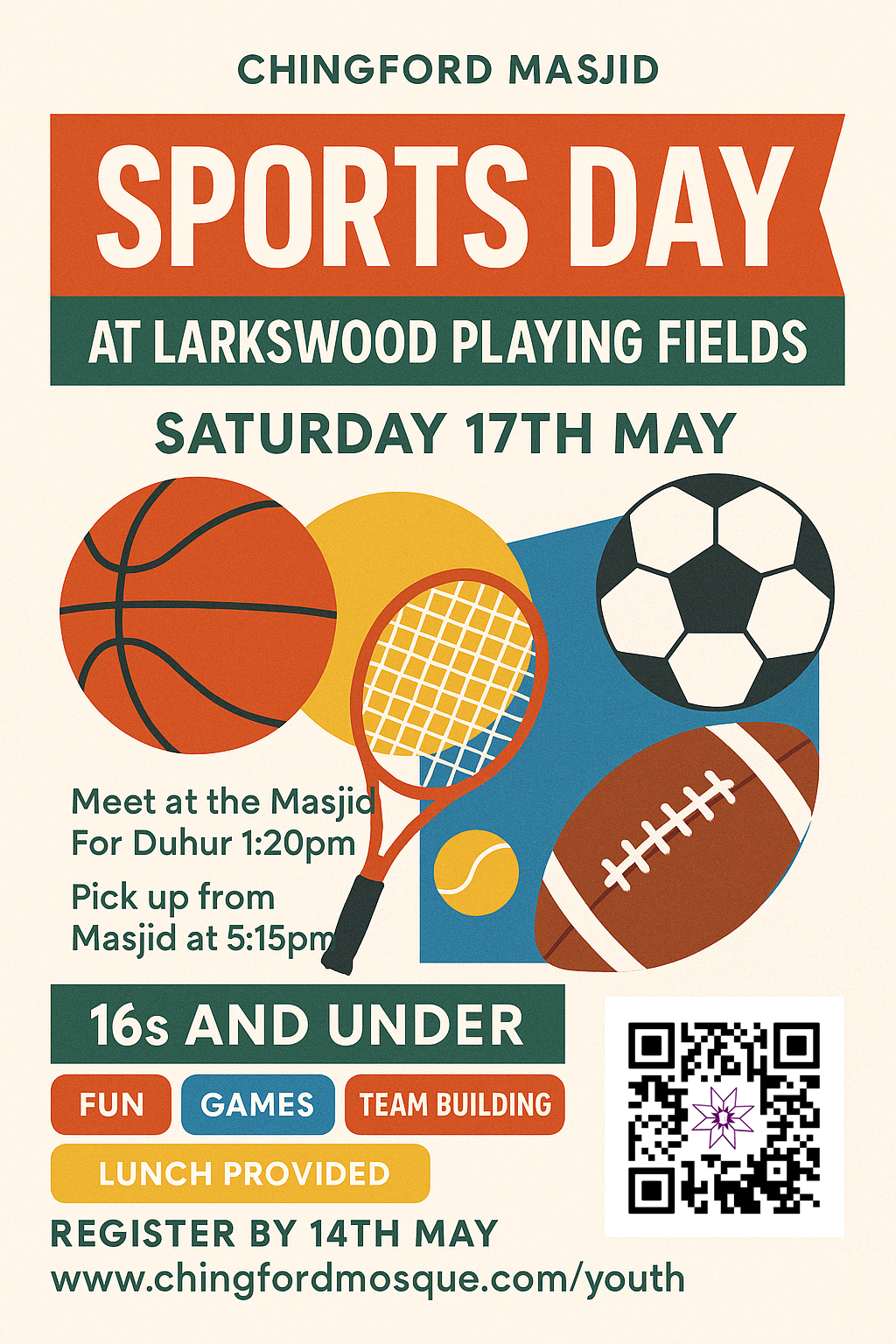 Chingford Masjid Sports Day